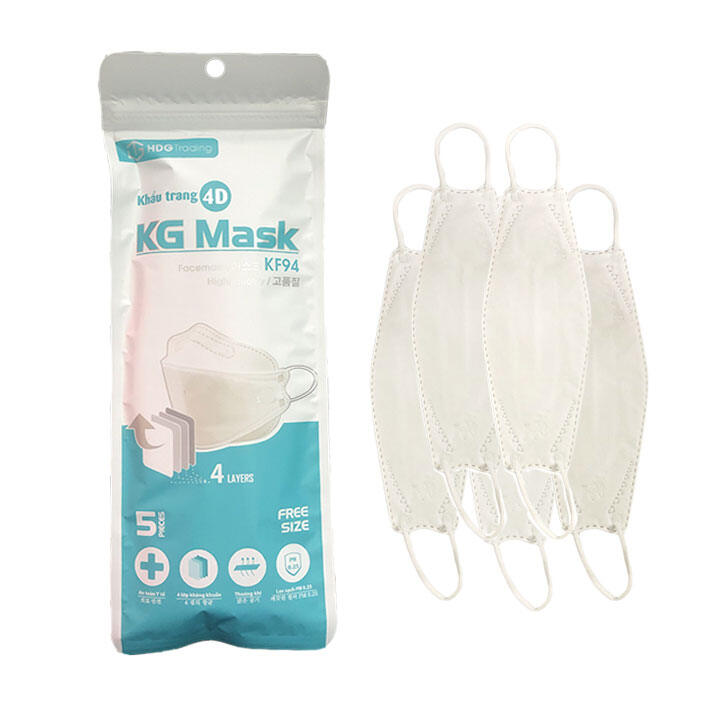 Bịch 5 cái khẩu trang dc mask kf94 - ngăn bụi