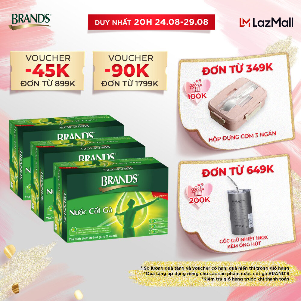 Combo 3 nước cốt gà brand's vị truyền thống