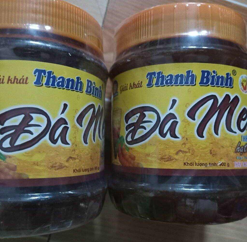 Đá me Thanh Bình hạt dẻo rất ngon hũ 900g