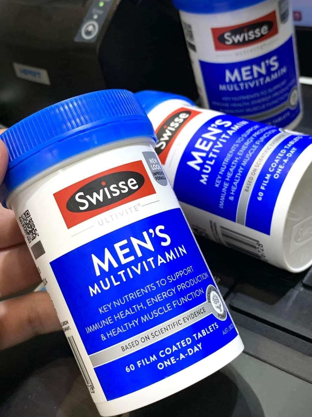 Swisse Men Ultivite Multivitamin Úc, 60 viên