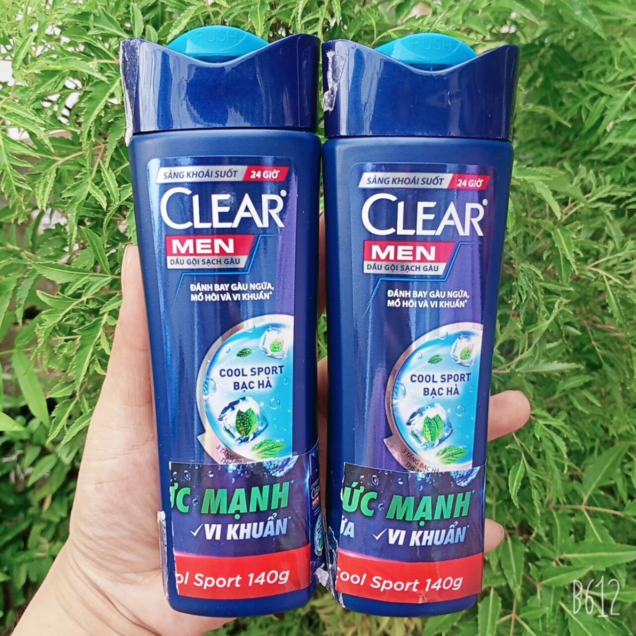 Dầu gội Clear men Bạc hà mát lạnh 140g ( hàng khuyến mãi)
