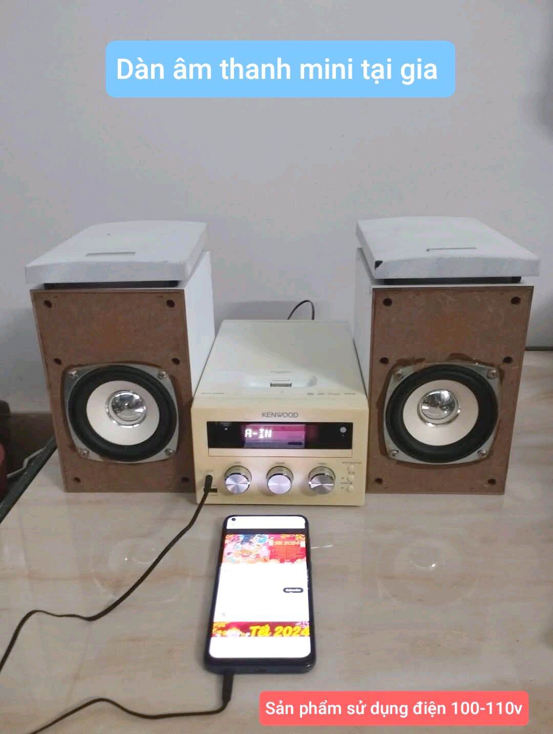 Dàn âm thanh mini tại gia KENWOOD RD-M616, hàng bãi Nhật