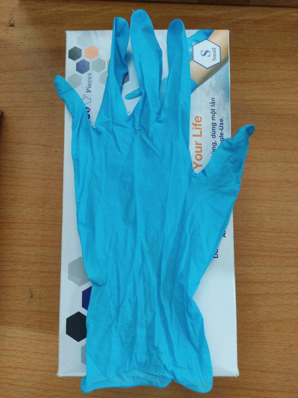 Gang tay nitrile Beeglove size S