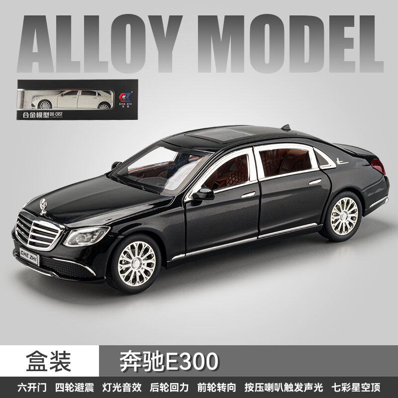 Mô Hình Xe Hơi Mercedes-Benz Maybach Gls600 Mô Hình Ô Tô Hợp Kim 1:24 Mô Phỏng Đồ Chơi Xe Việt Dã Kim Loại Bé Trai Nhỏ