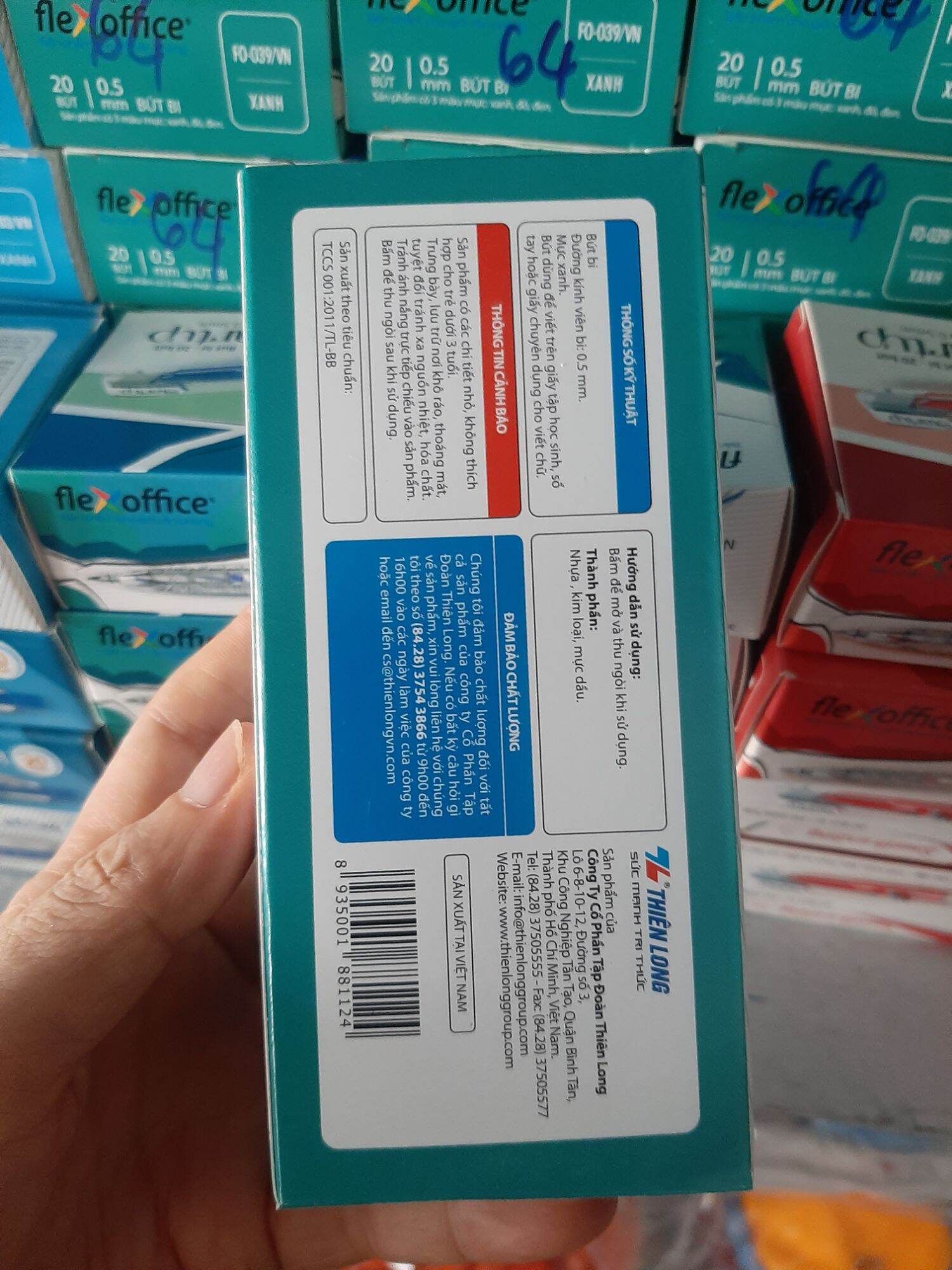 HỘP 20 Bút Bi Flexoffice FO-039