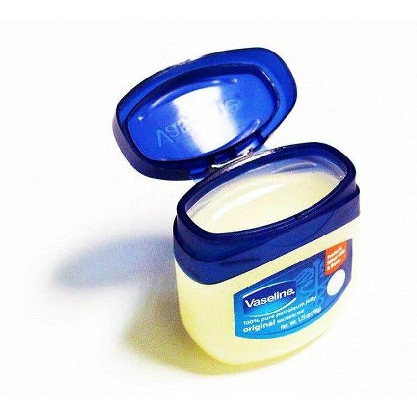Sáp Dưỡng Ẩm Đa Năng Vaseline Original Healing Jelly USA 49 g – 100 % dầu khoáng tinh luyện, chữa lành da khô nứt