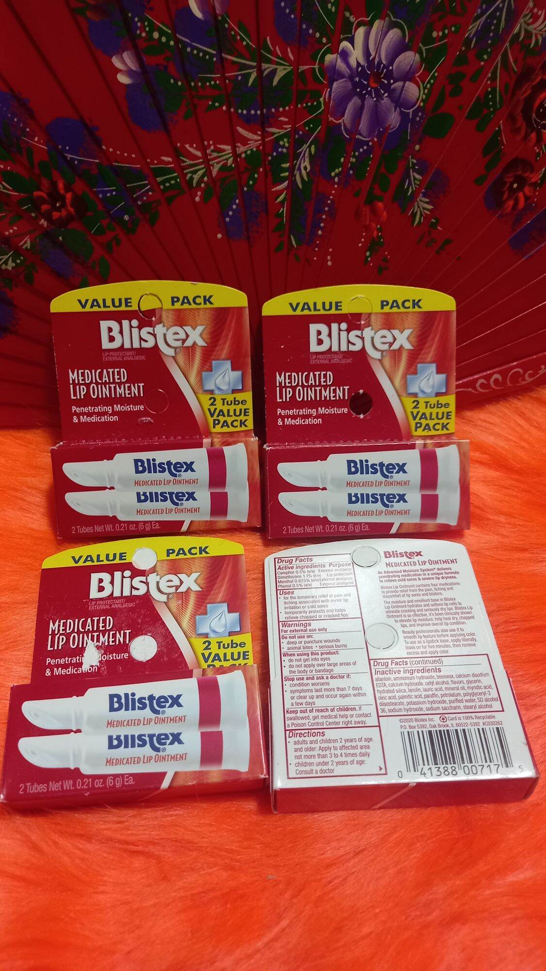 Son dưỡng môi Blis.tex hộp 2 cây (Mỹ)