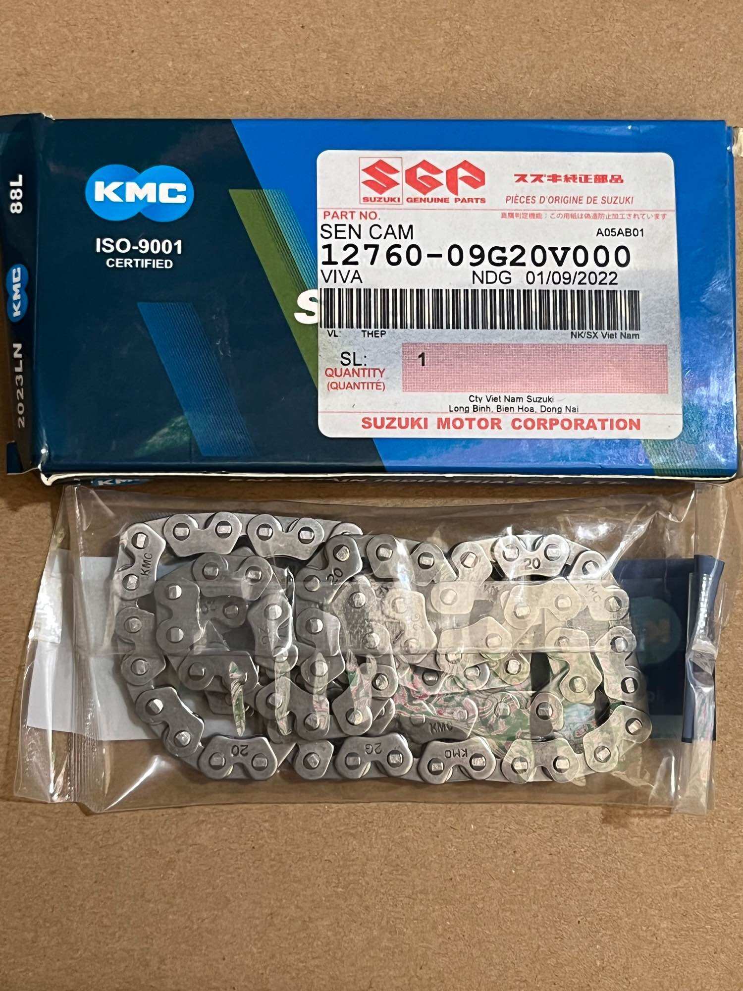 Sên cam viva 110 09g smash revo suzuki