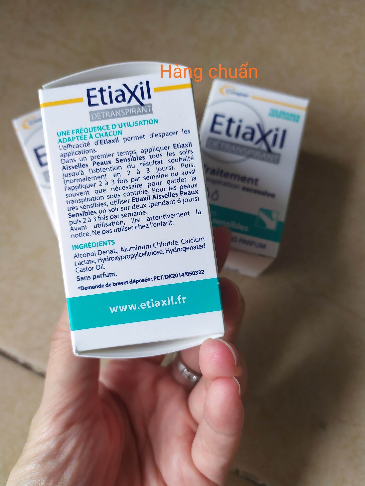 Lăn khử mùi Etiaxil hàng chuẩn auth ( lọ 15ml)
