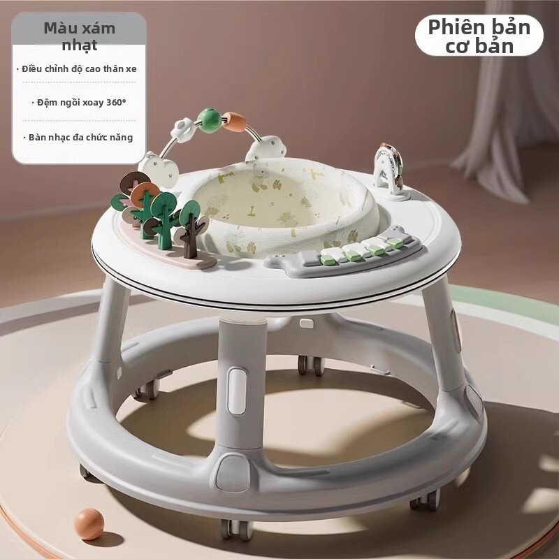 O-leg Prevention Rotatable Baby Walker - 7