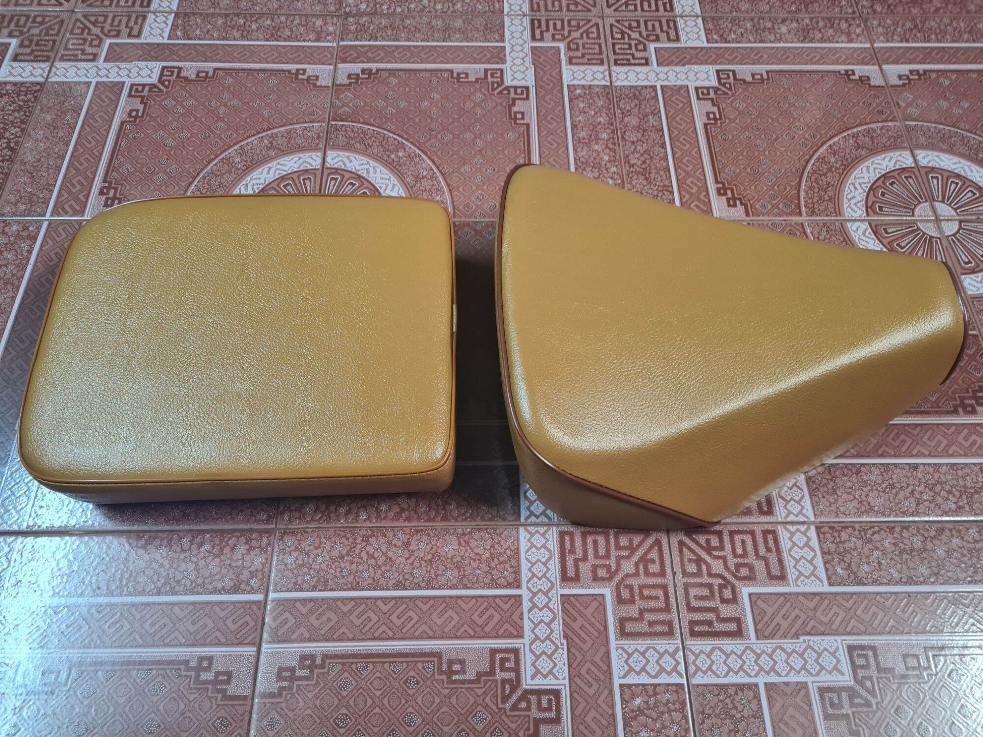 Yên trước sau cub " 92 " " 86 " 82 " 81 " da yên màu bò hàng đẹp loại 1 vv... loại đặc biệt zvx
