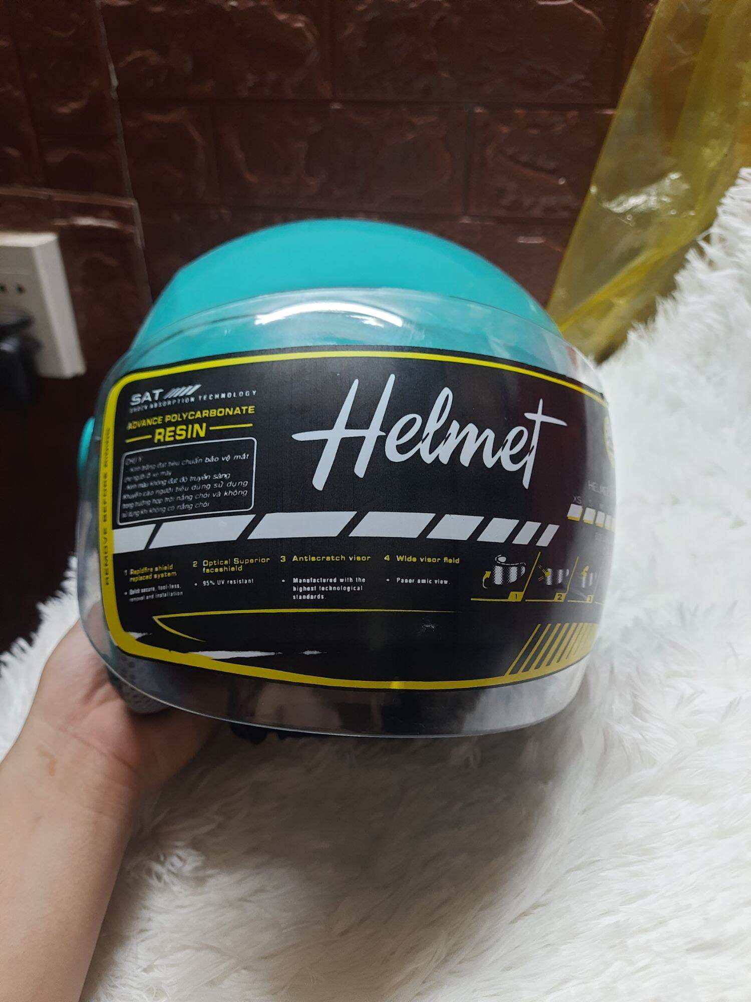 (Mua 3 tặng 1) Nón bảo hiểm Baemin 3/4 cao cấp, xịn xò