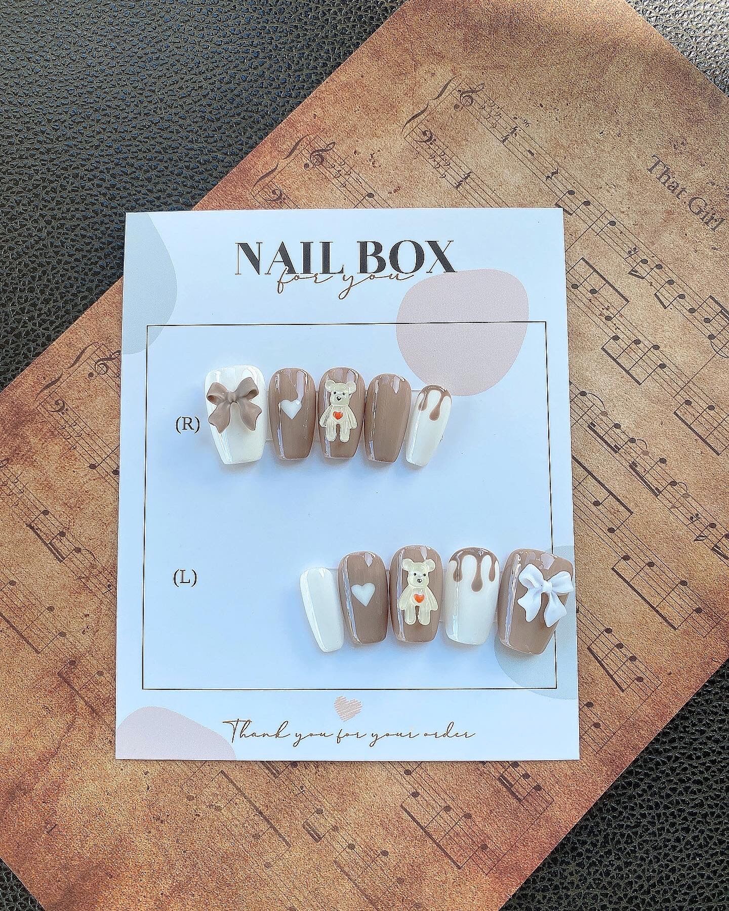 Nailbox thiết kế mẫu vẽ hoạt hình