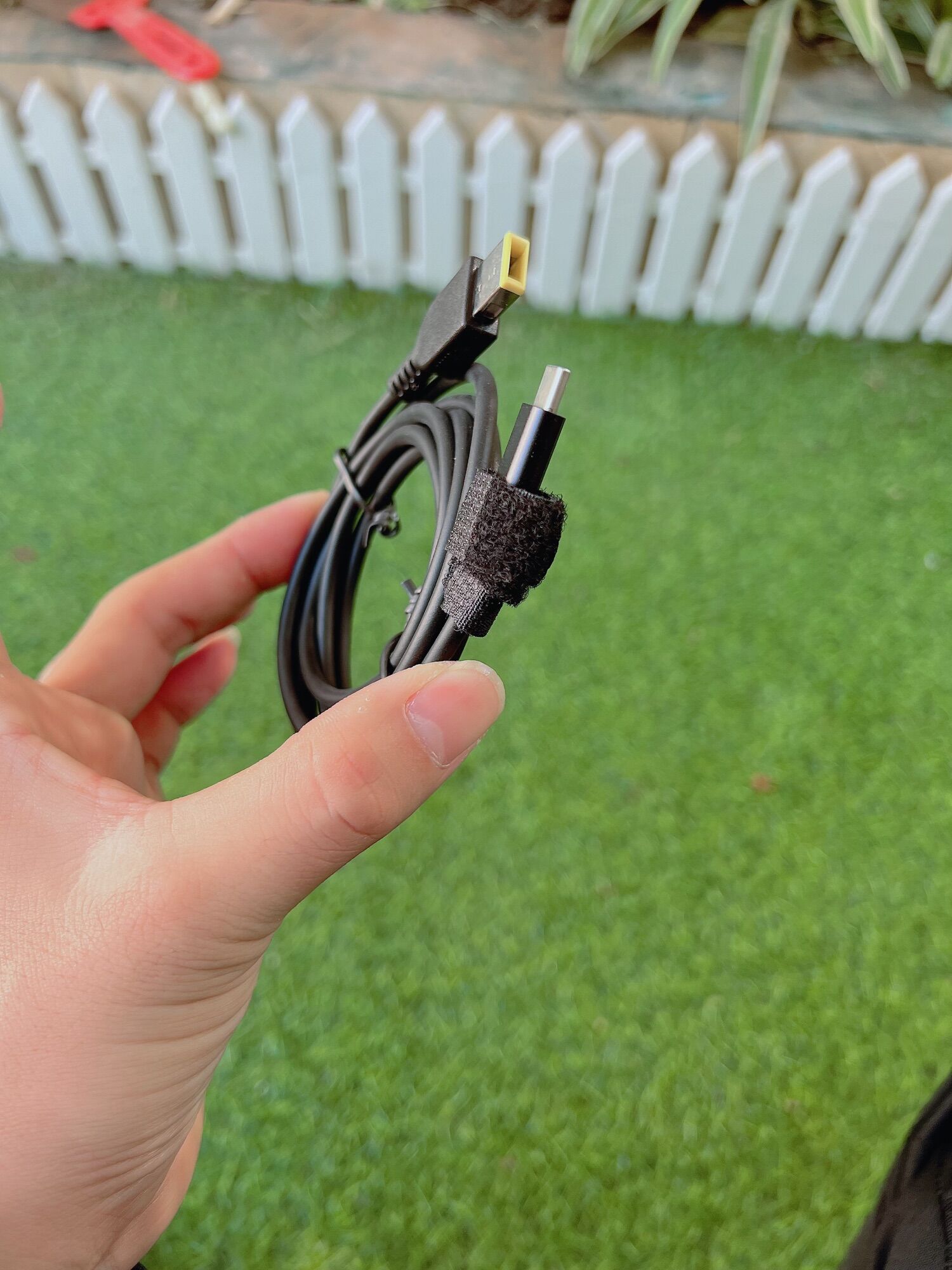 cáp sạc usb c sang lenovo chân vuông (type c to lenovo)