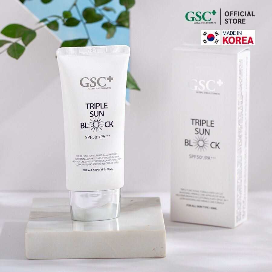 Kem Chống Nắng Triple Sun Block Gsc