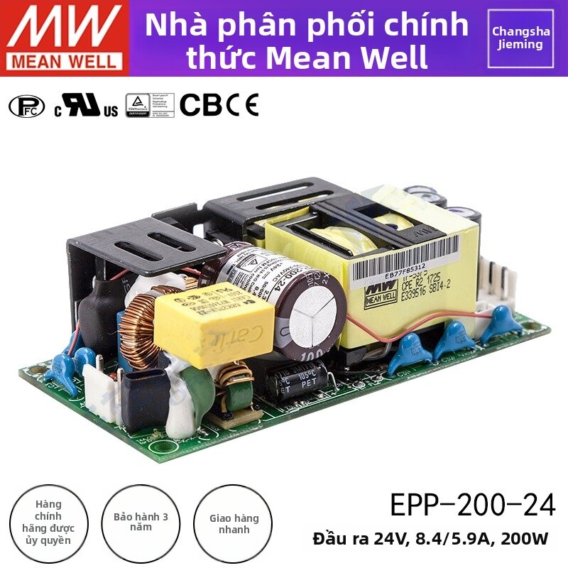 Mean Well | Switch PFC Function Green Board Type Power Supply 24V 200W Giá 1,340,000 Đồng*Miễn phí vận chuyển