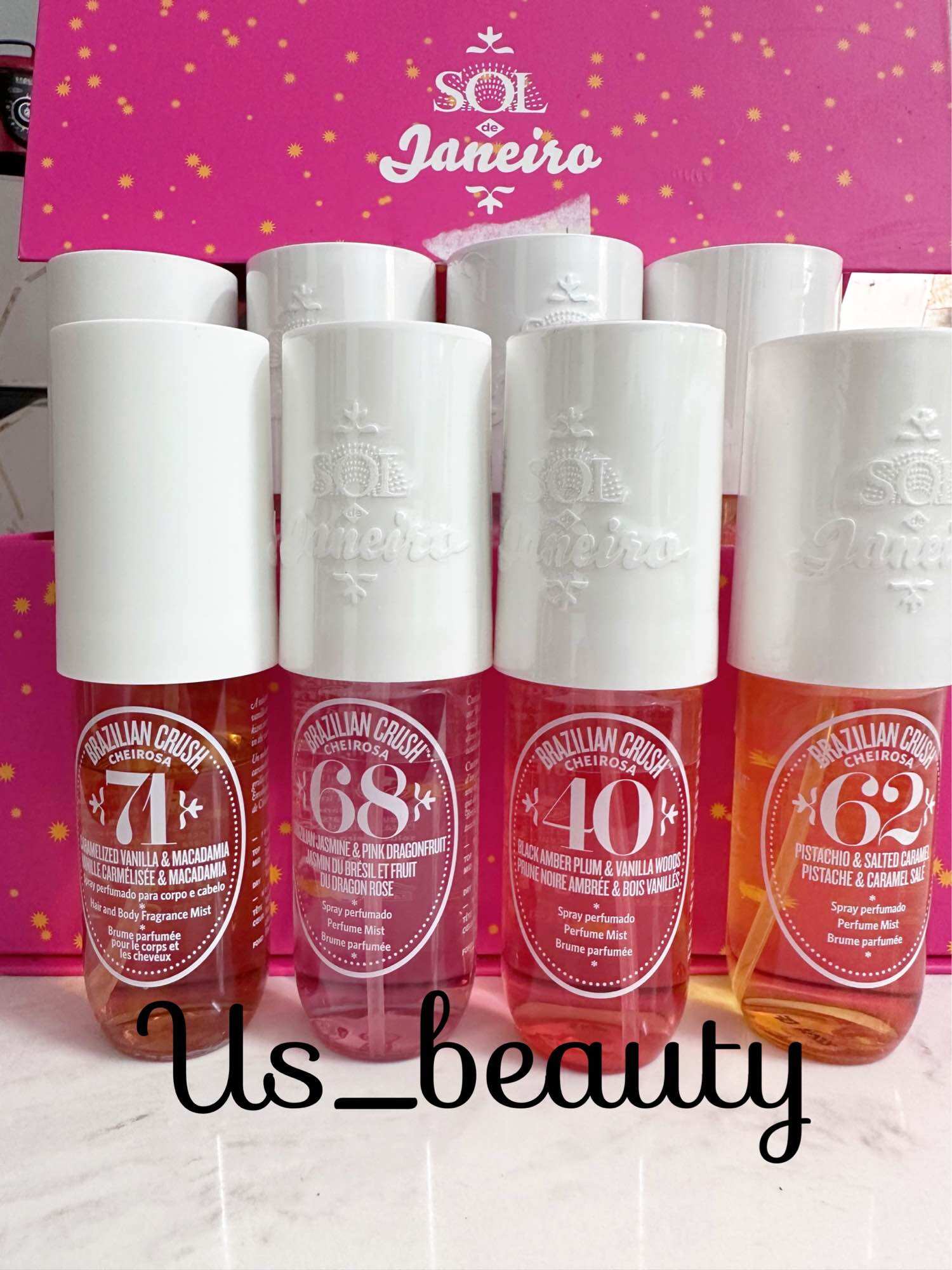 Nước hoa xịt thơm body sol de janeiro
