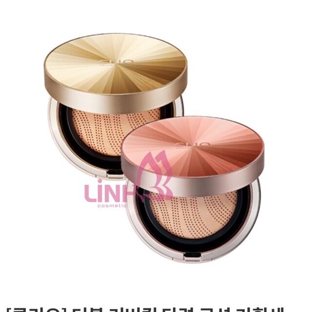 [Auth-Thanh lí] Phấn Nước Clio Double Cover Kill Tight Cushion 14g