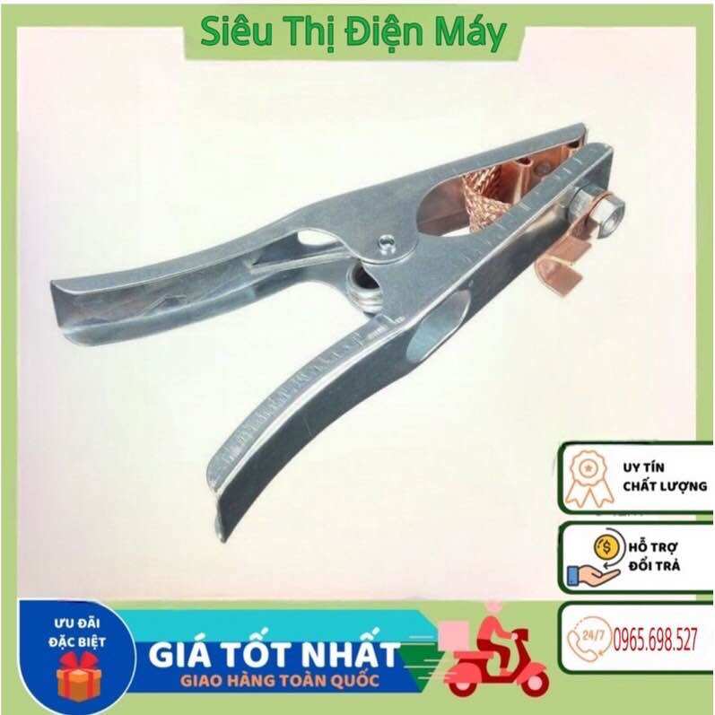 [ Hàng Xịn ] Kẹp Mát Máy Hàn 300A Đầu Cos Đồng