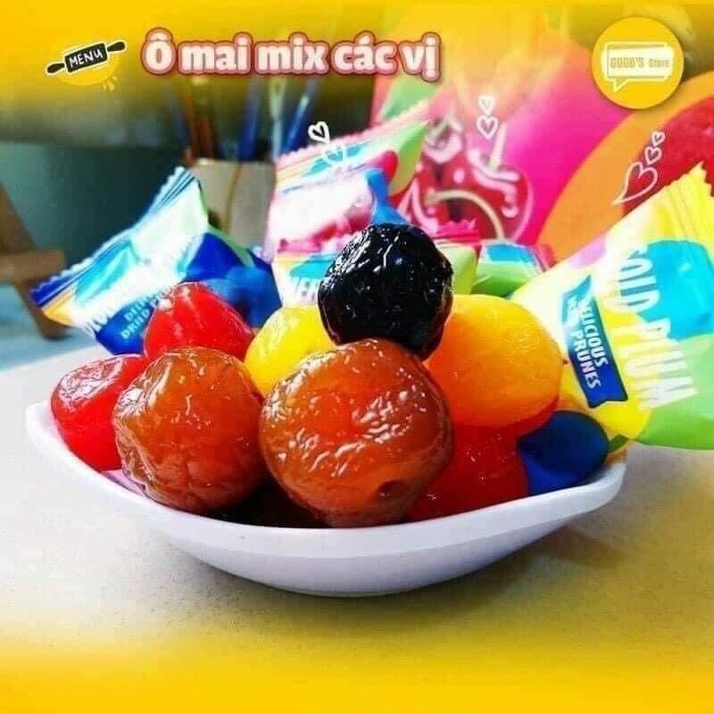 Ô mai mix vị gói 408gram