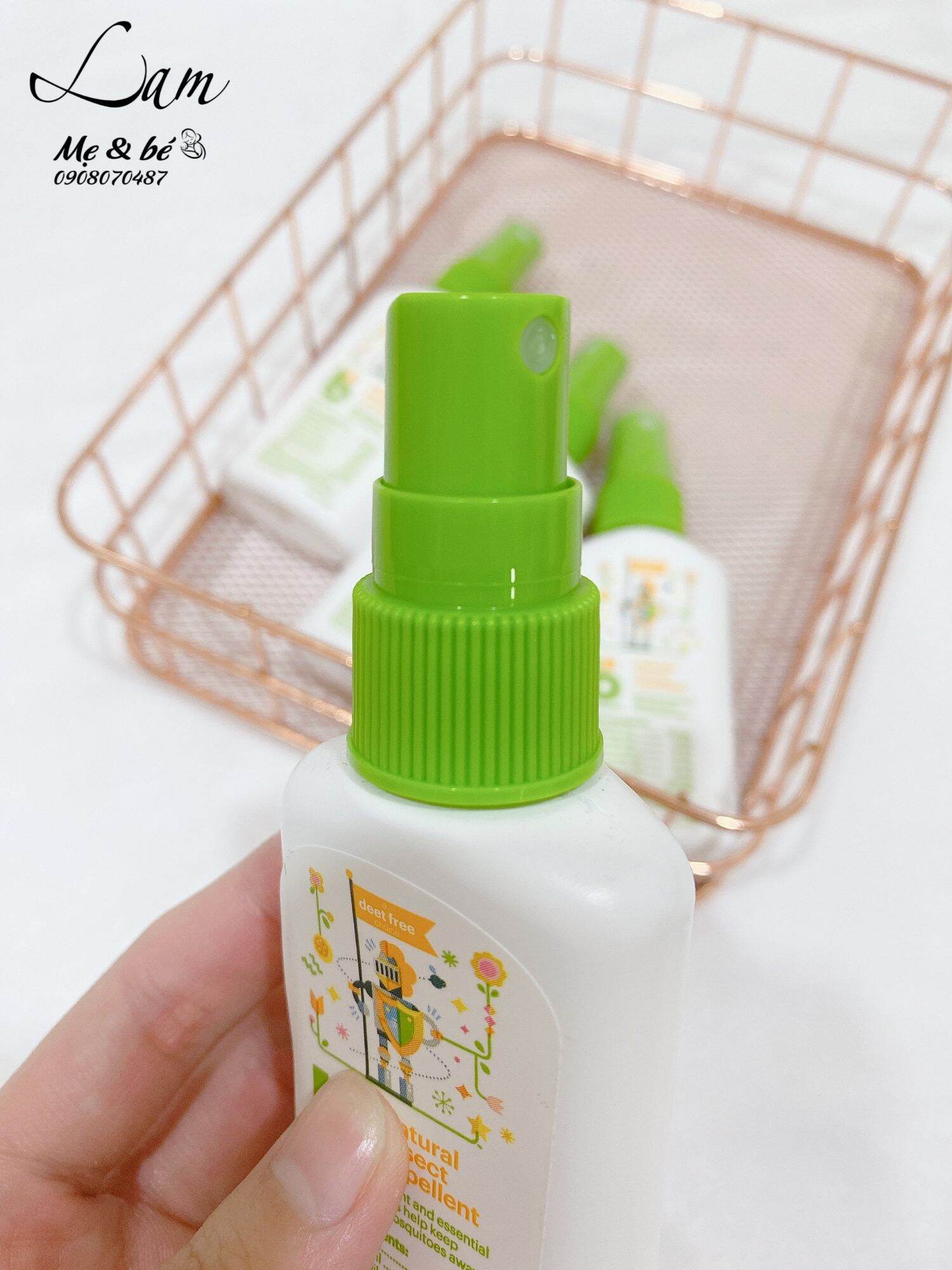 Xịt chống muỗi BabyGanics
