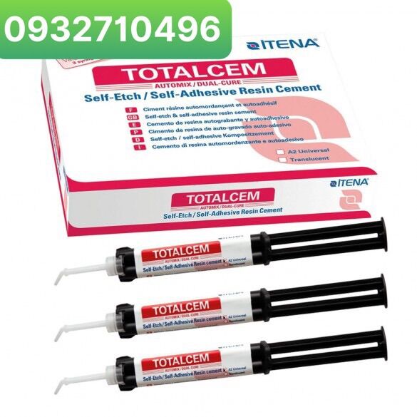 Totalcem - xi măng gắn đa năng. gắn kết thúc răng toàn sứ
