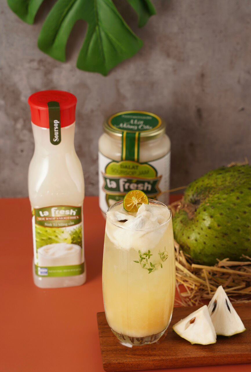 Sinh tố Mãng Cầu La Fresh chai 650ml