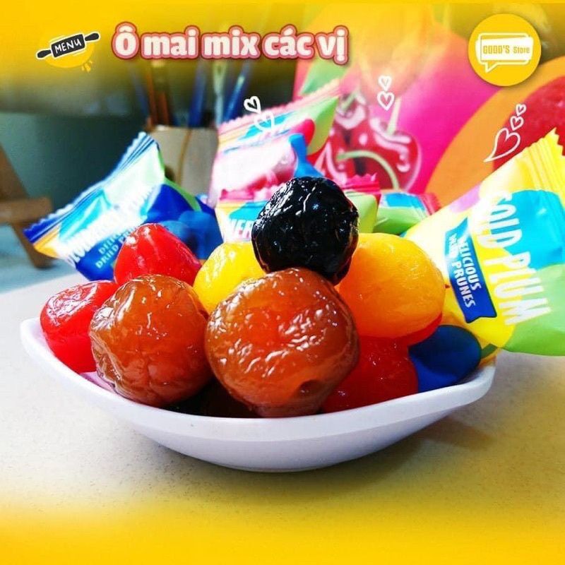 Ô Mai Mận Túi 408g