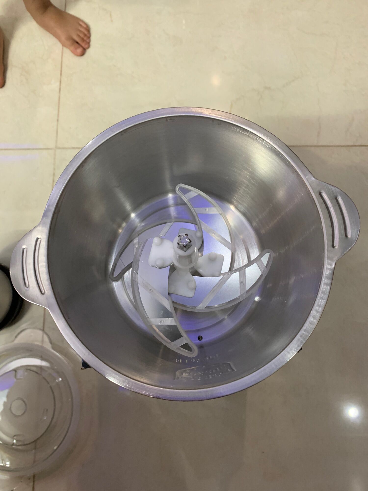 Máy xay thịt đa năng Kitchen Expert cối inox cao cấp 2L