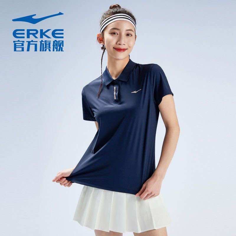 Áo polo thể thao mát lạnh nữ Erke