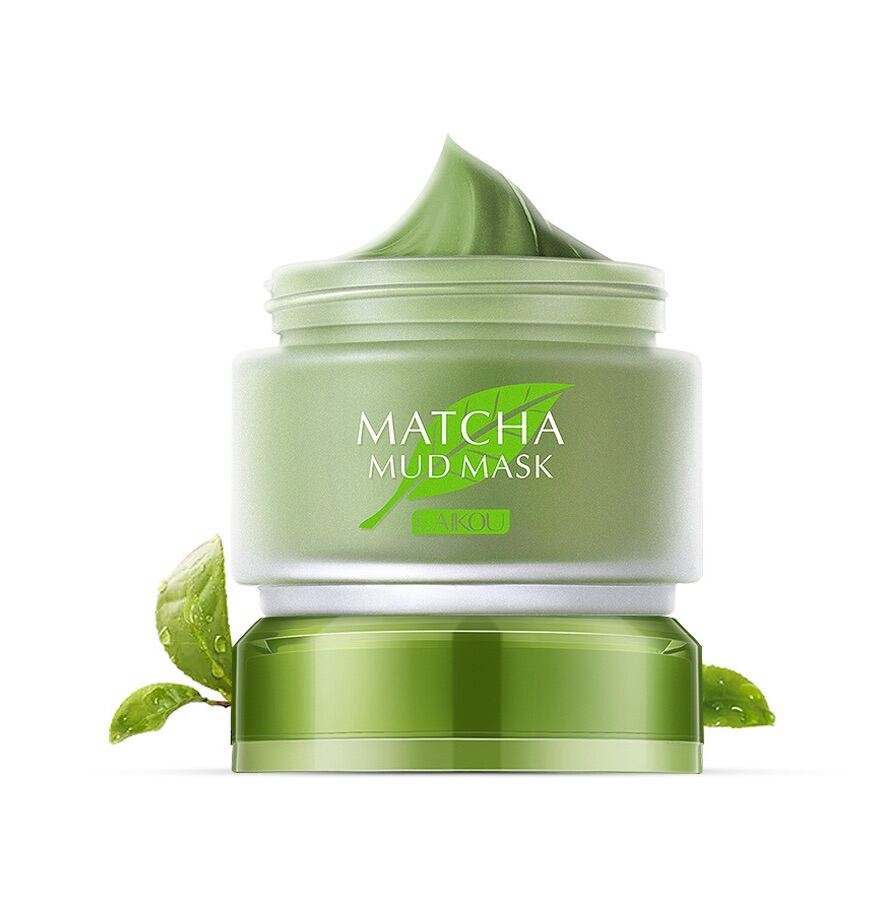 Mặt Nạ Bùn Trà Xanh Laikou Matcha Mud Mask - Hàng Nội Địa Trung