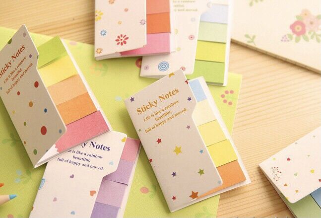 Giấy nhắn sticky note màu sắc