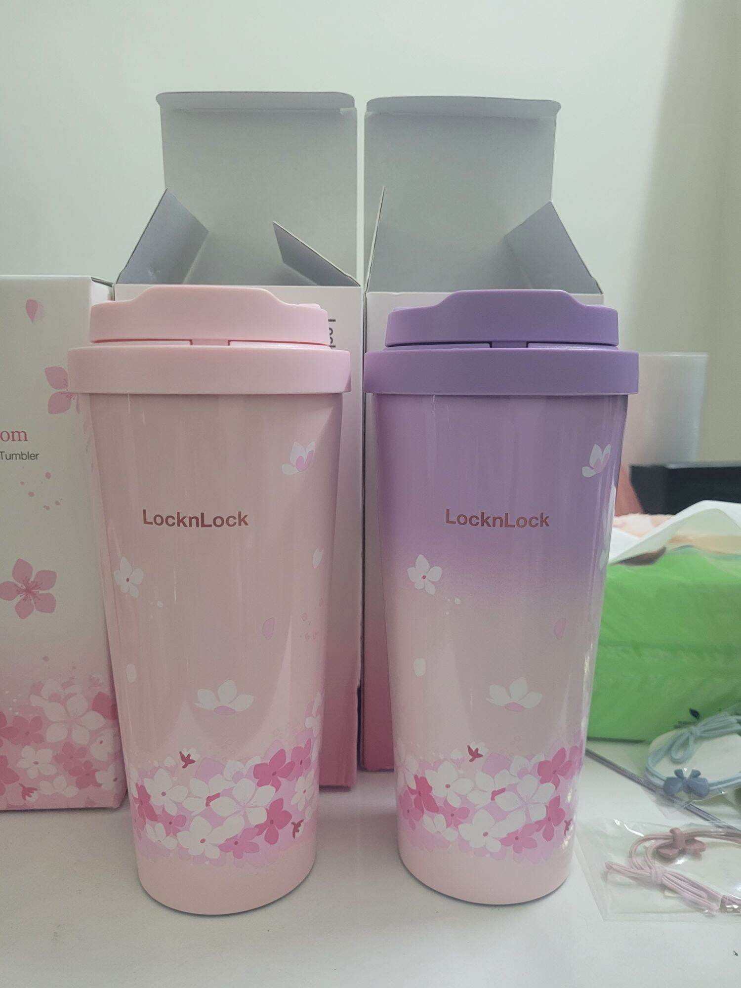 Bình giữ nhiệt lock&lock energetic one-touch tumbler lhc3249 - 550ml