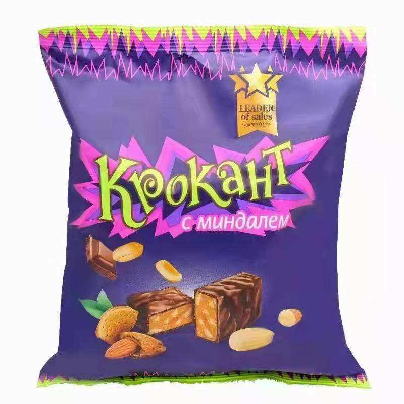 Kẹo Nga Tím 500gr phủ socola, hàng chính hãng date 11/2024