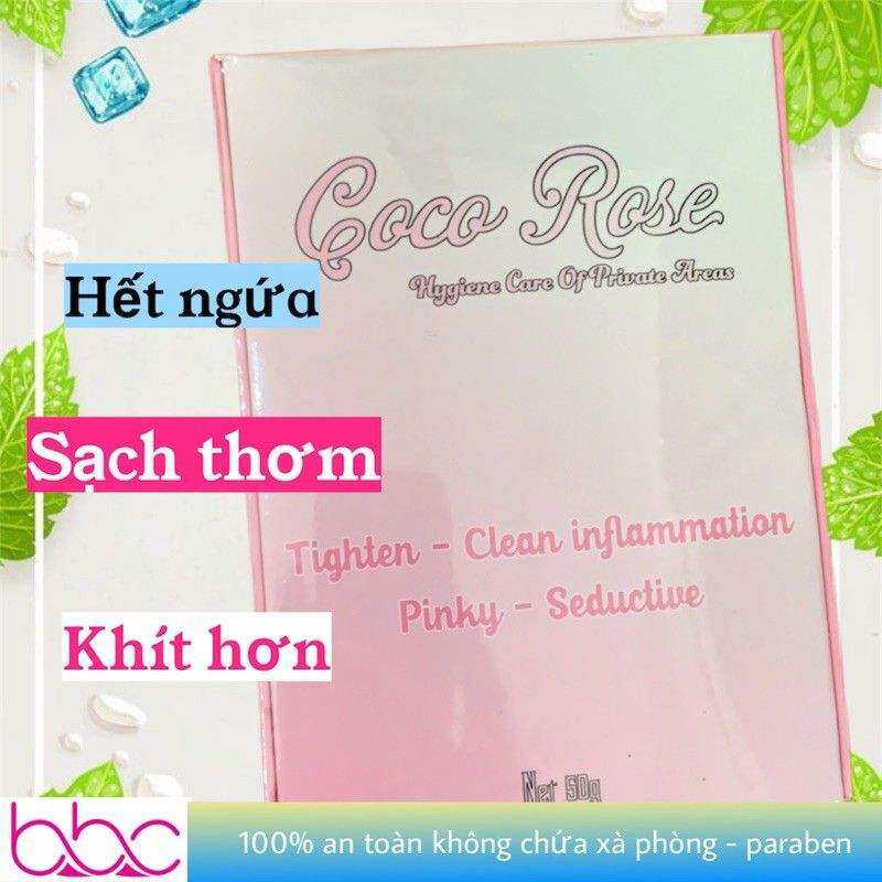 HCM Bột coco rose làm hồng se khít Hộp 5 gói hàng Mỹ