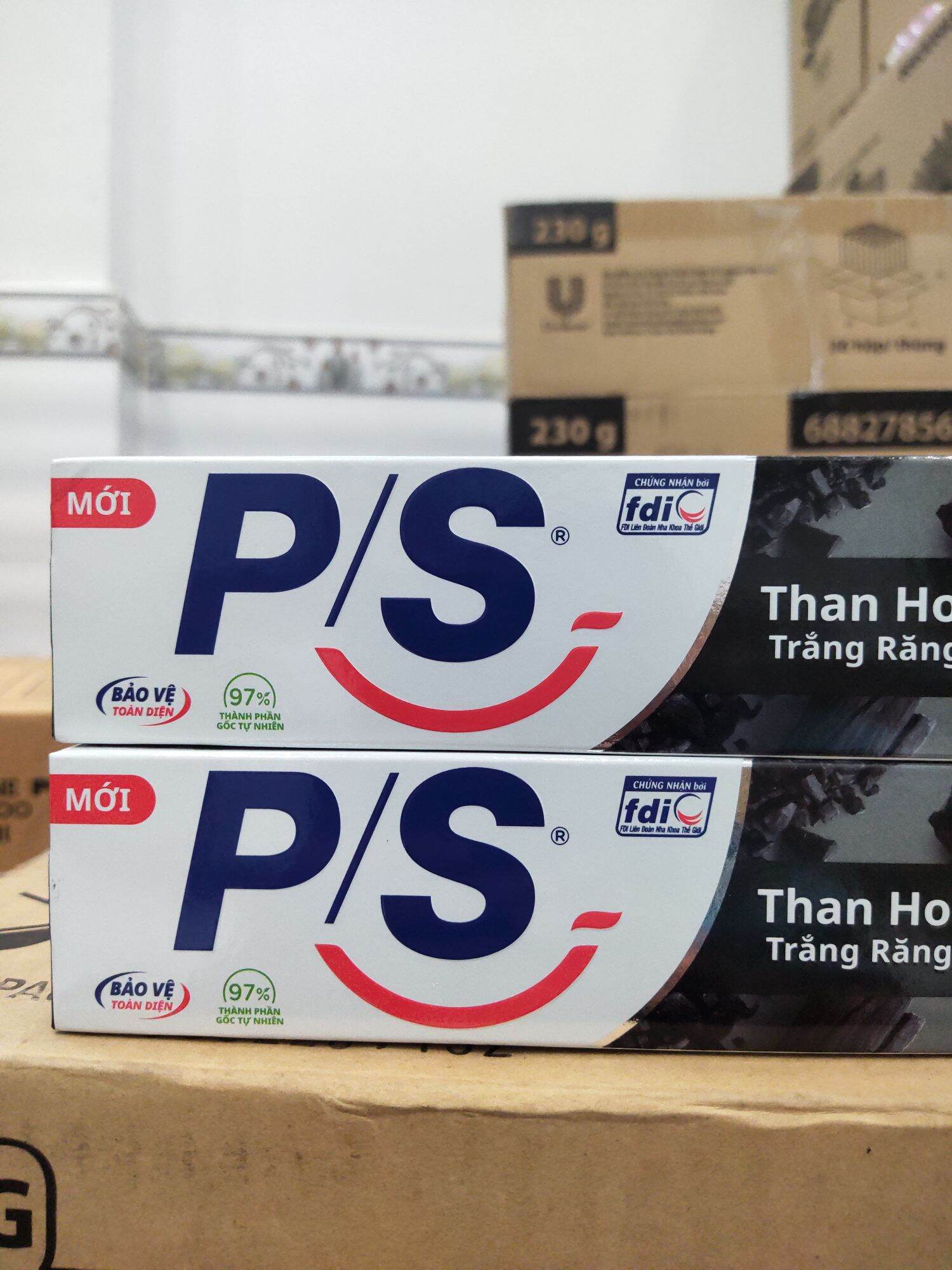 kem đánh răng p/s than hoạt tính( 2cây x230g)