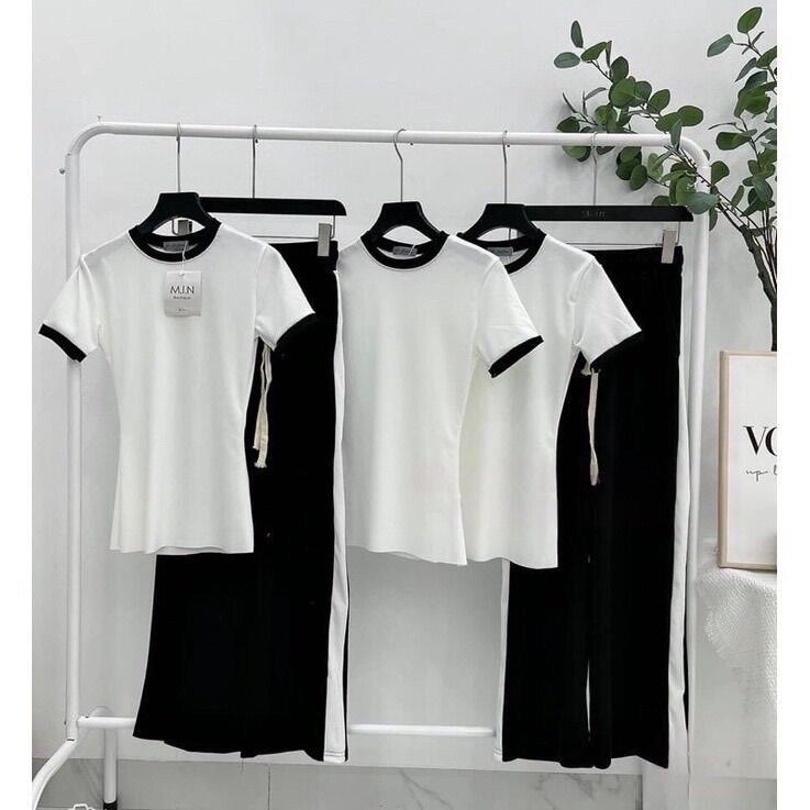(SHOP BIGSIZE NỮ 50KG ĐẾN 90KG) set quần dài trẻ trung