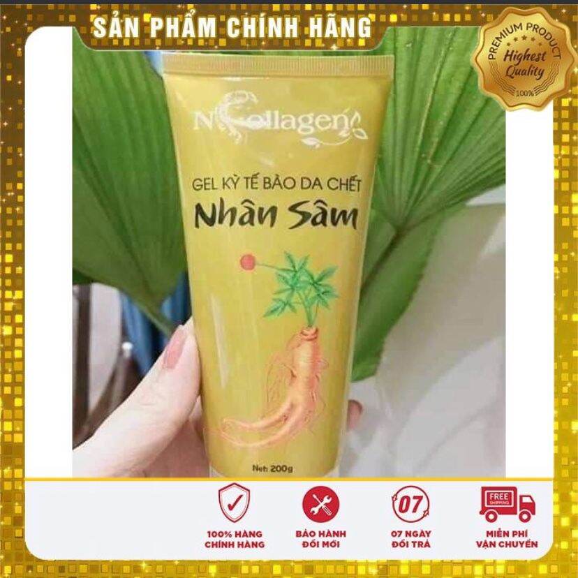 Gel Kỳ Tế Bào Chết Nhân Sâm Ncollagen