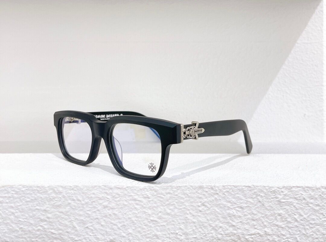 Gọng kính mắt vuông thời trang Chrome hearts vagillionaire cao cấp