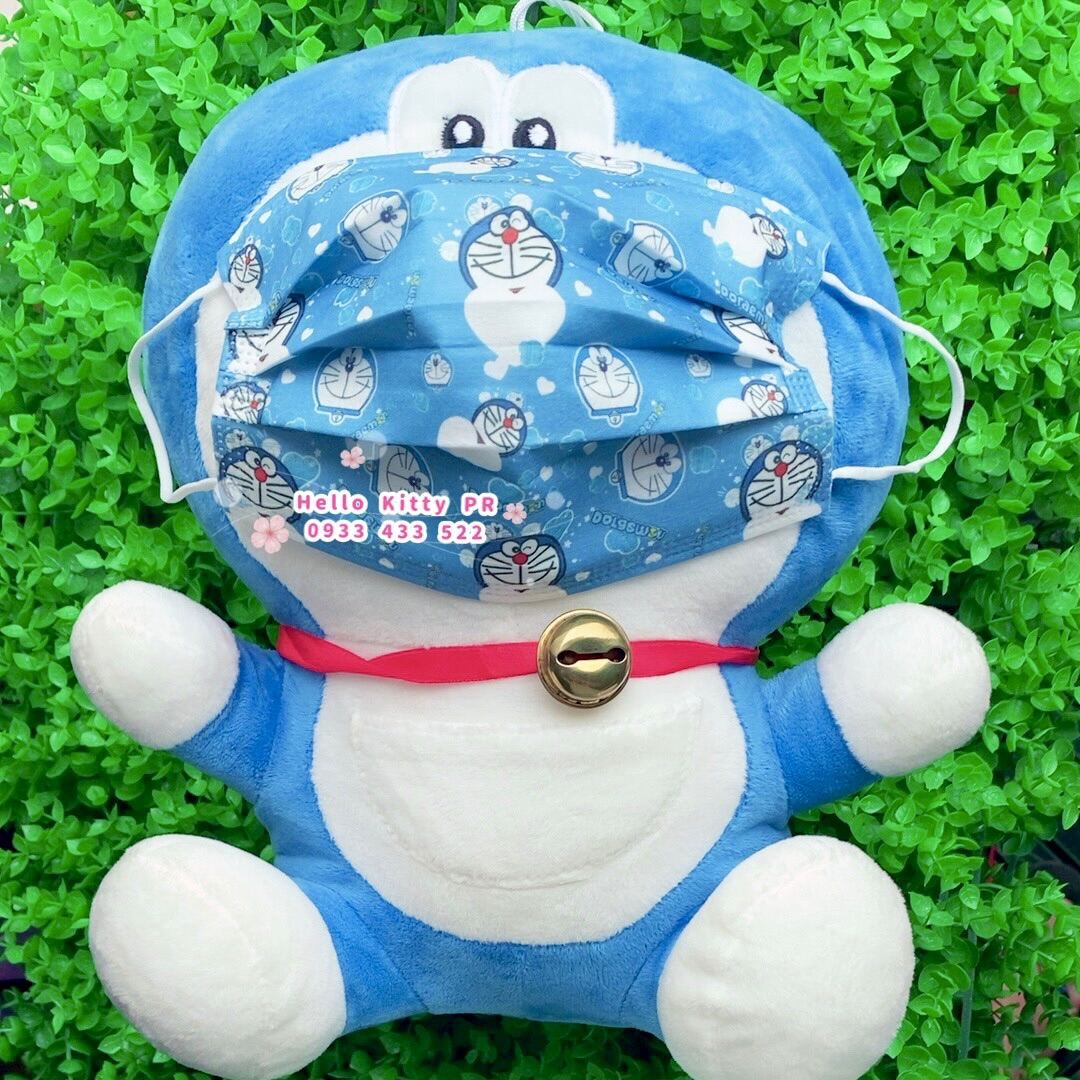 Khẩu trang y tế Hello Kitty Doremon Doraemon