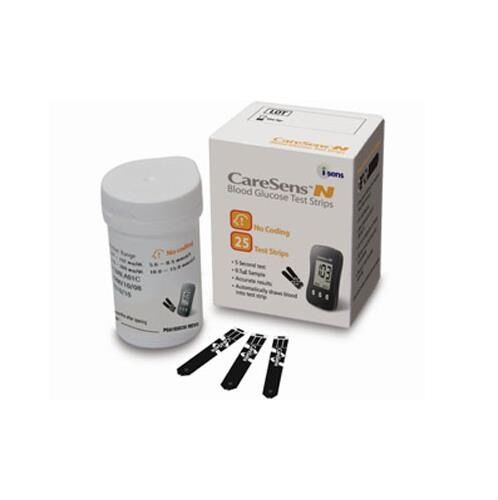 Que Thử Đường Huyết Caresen N ( Hộp 25 test)