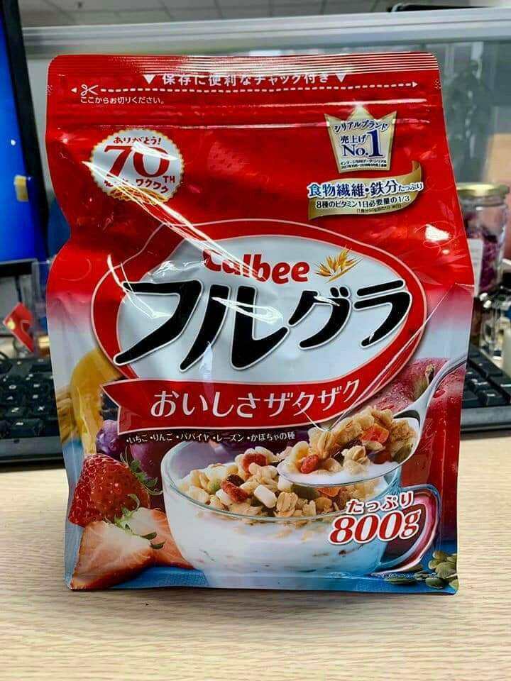 Ngũ cốc Calbee Nhật 750g