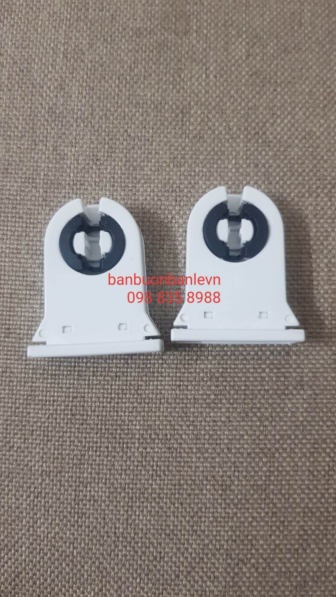 Đầu đèn đơn  ( đầu gài ) có dây  thay máng đèn 0,6m, 1,2m ( 1 chiếc )
