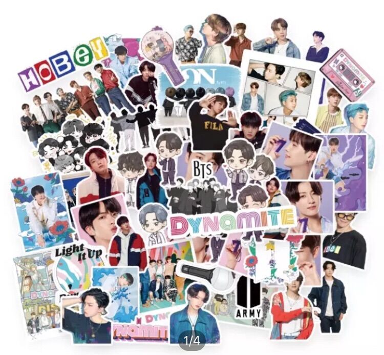 Bộ 77 ảnh sticker BTS Dynamite mới nhất