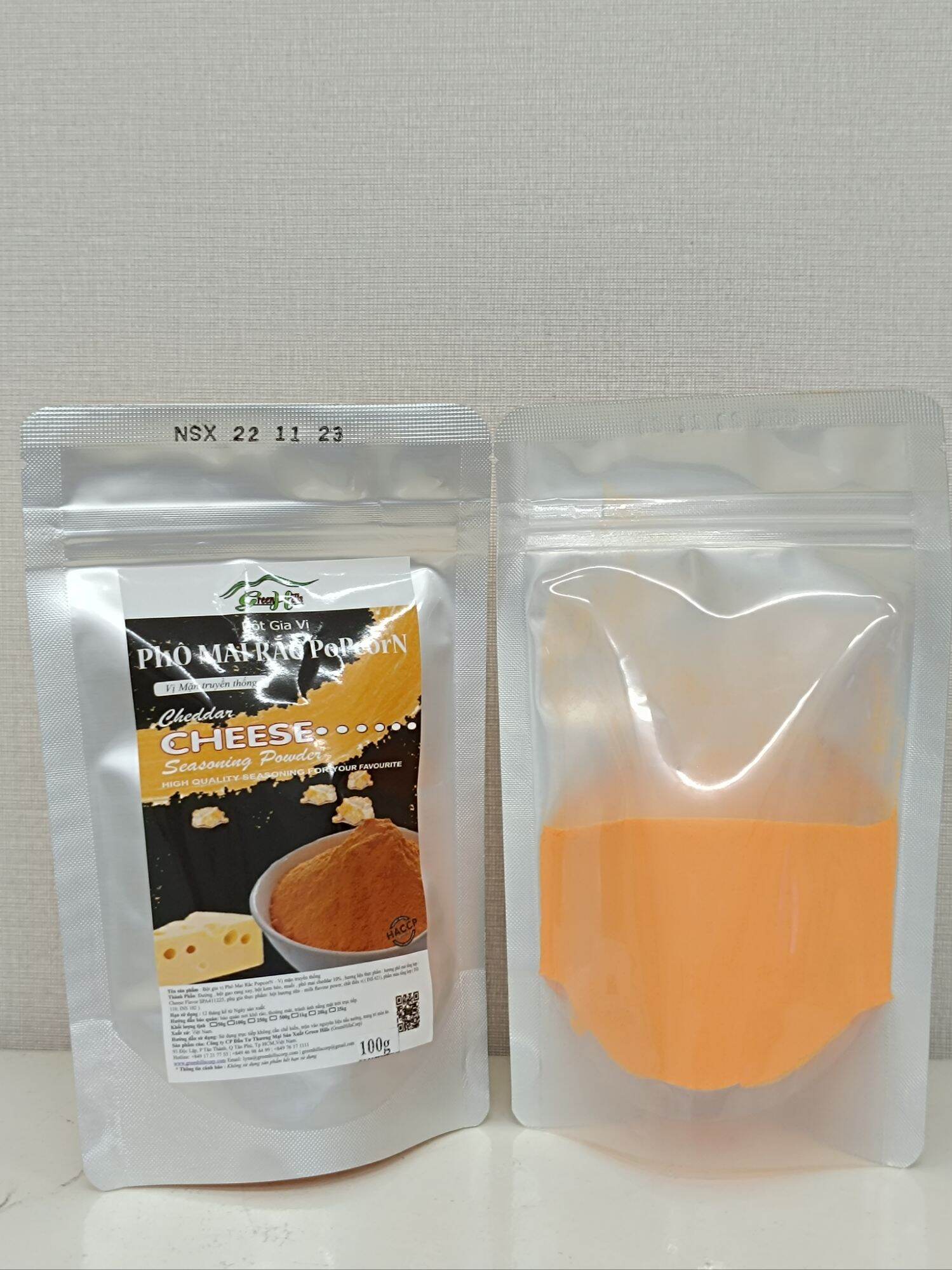 Bột phô mai popcorn