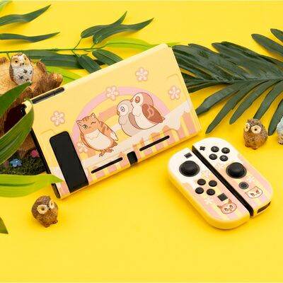 Case.ốp Silicon mềm Nintendo Switch hãng GeekShare đủ mầu.ốp lưng nintendo switch tự chọn