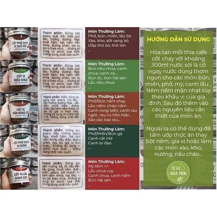 Cốt Phở Chay Le Tonkin Vị Quế Hồi sx 05/2023
