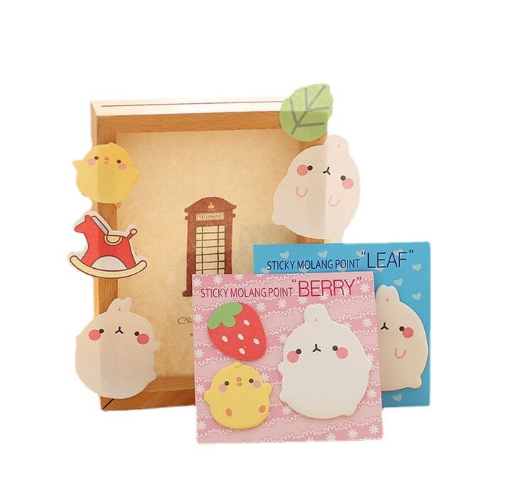 Tập giấy note molang siêu dễ thương