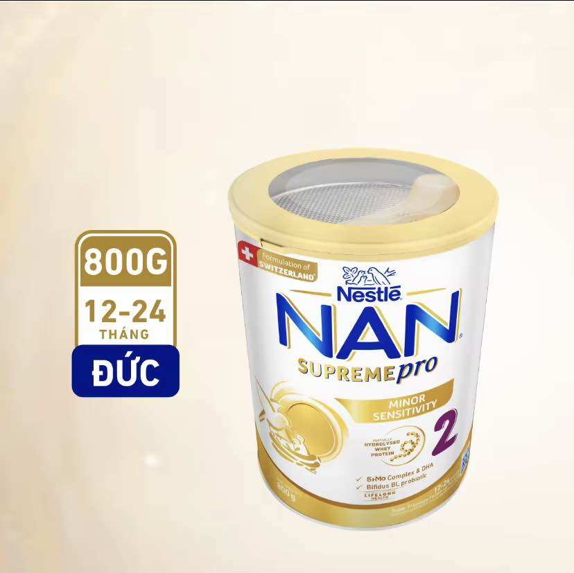 Sữa Bột Nestle Nan Supreme PRO 2 - Hộp 800g