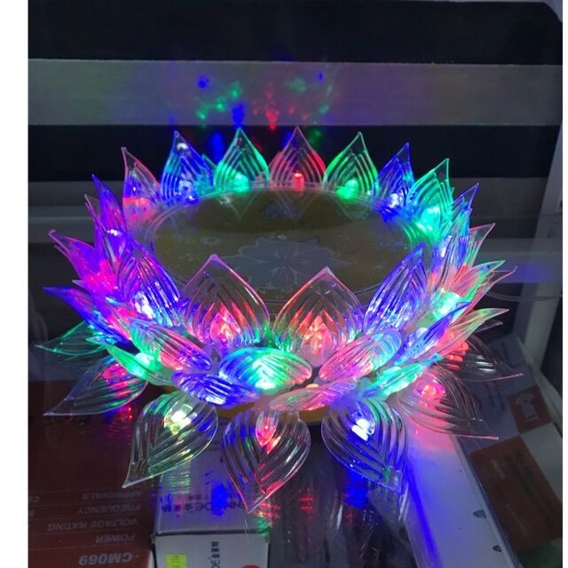 Toà sen nhựa phát sáng - toà sen để tượng Phật